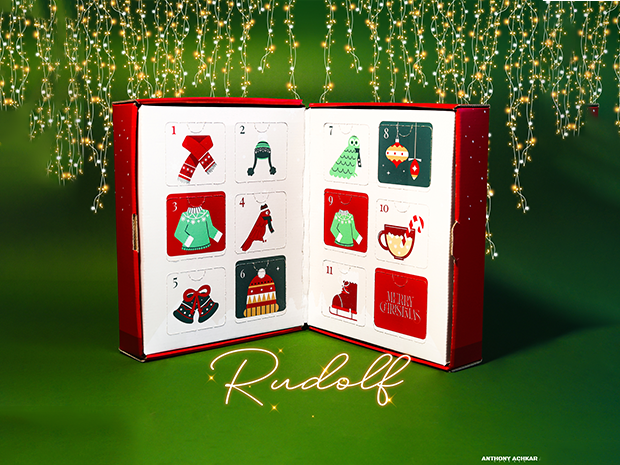 Rudolf-Christmas Advent Calendar